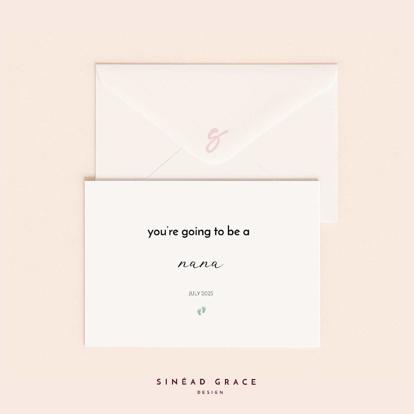 You're Going To Be Baby Announcement Card