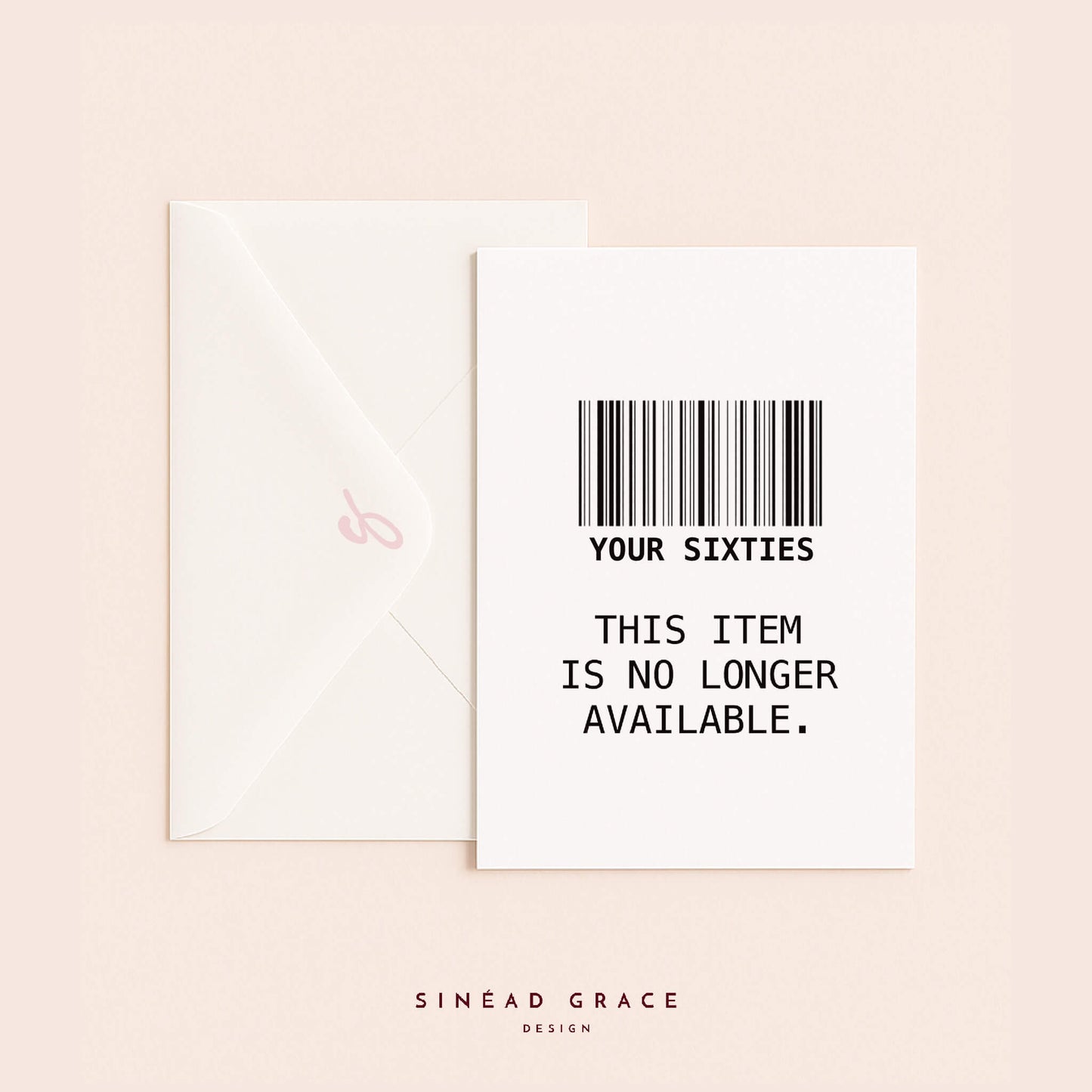 Barcode Birthday Card