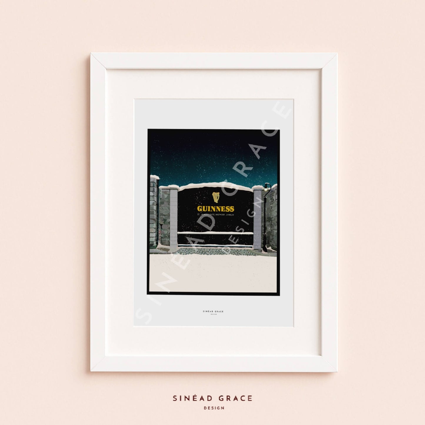 St James Gate Print