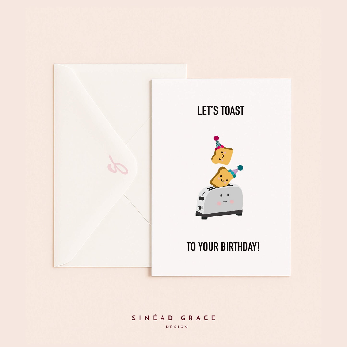 Lets Toast To Your Birthday Card