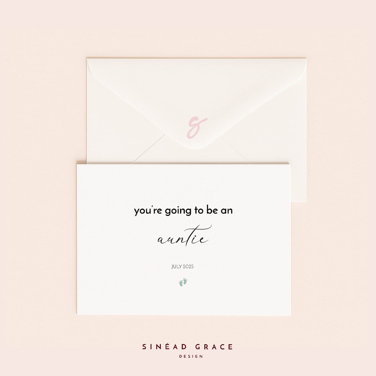 You're Going To Be Baby Announcement Card