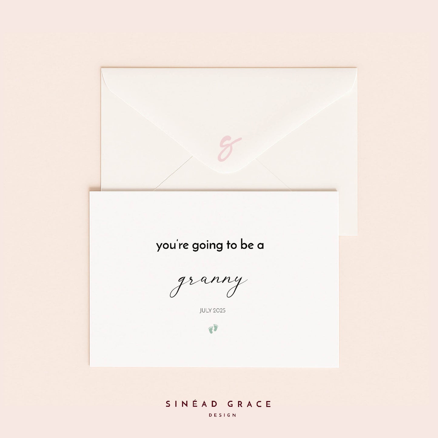 You're Going To Be Baby Announcement Card