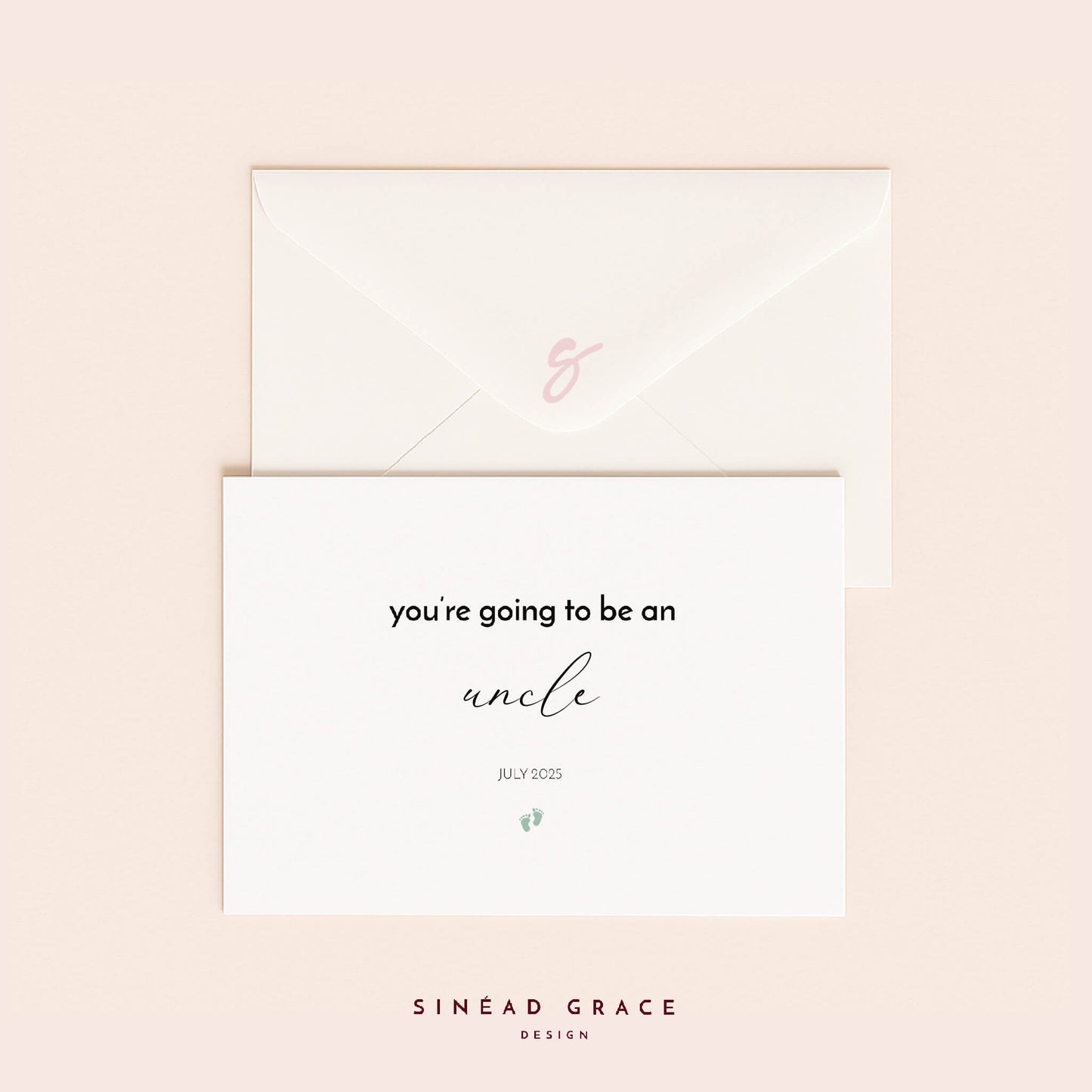 You're Going To Be Baby Announcement Card