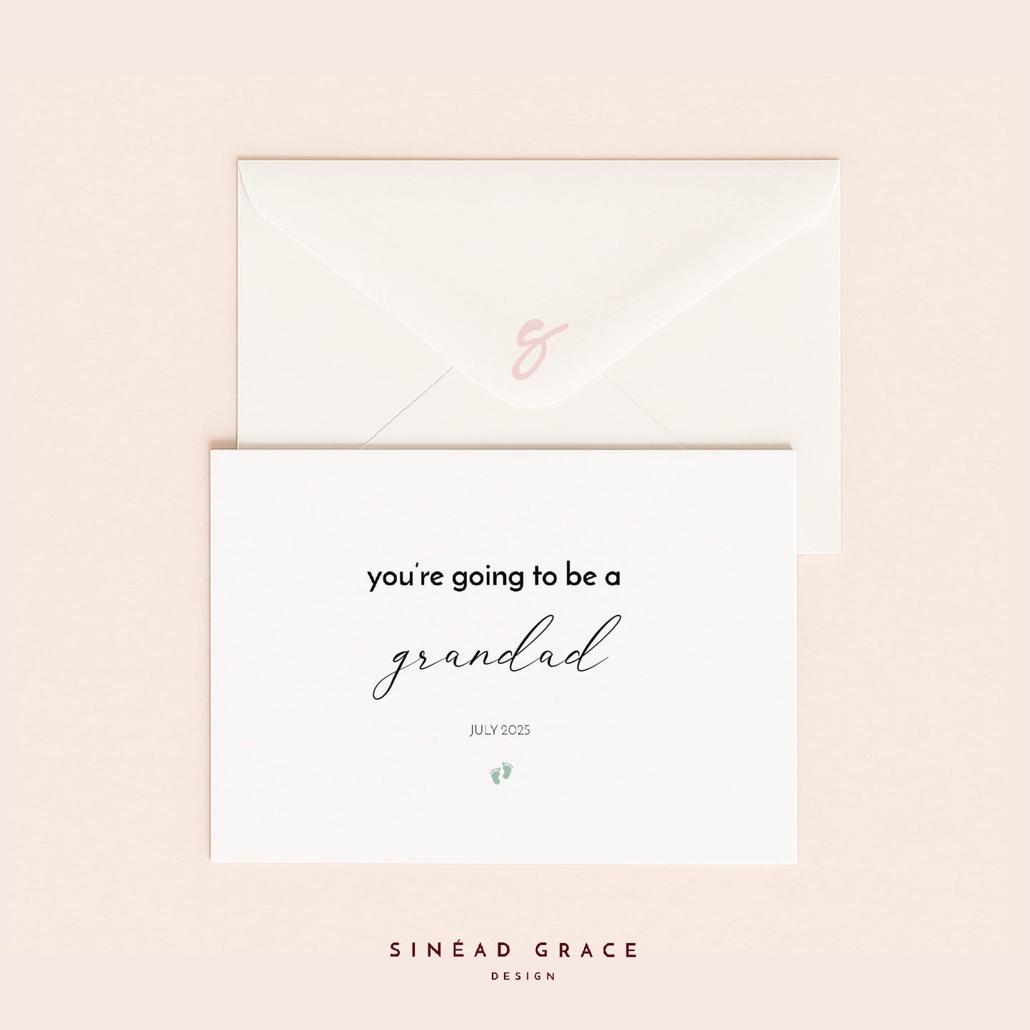 You're Going To Be Baby Announcement Card