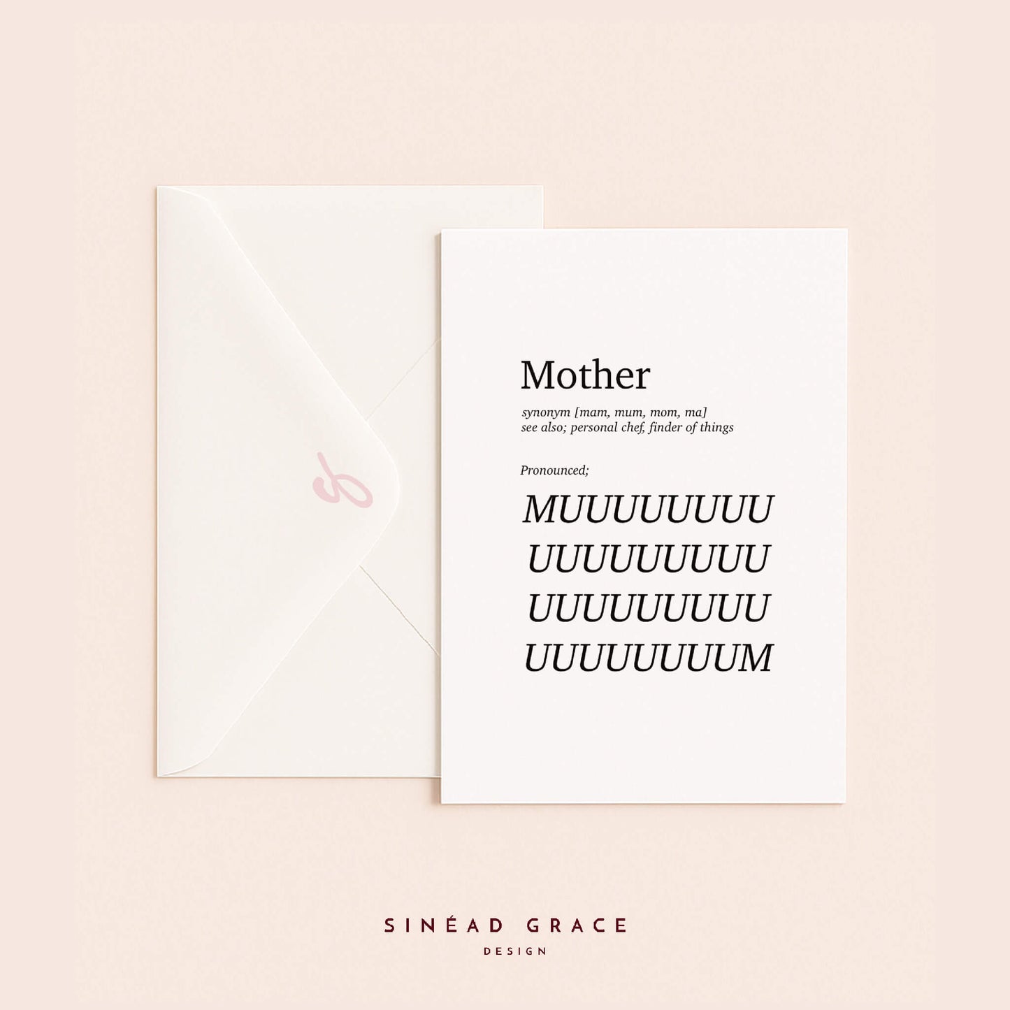 Mam, Mum, Mom Card