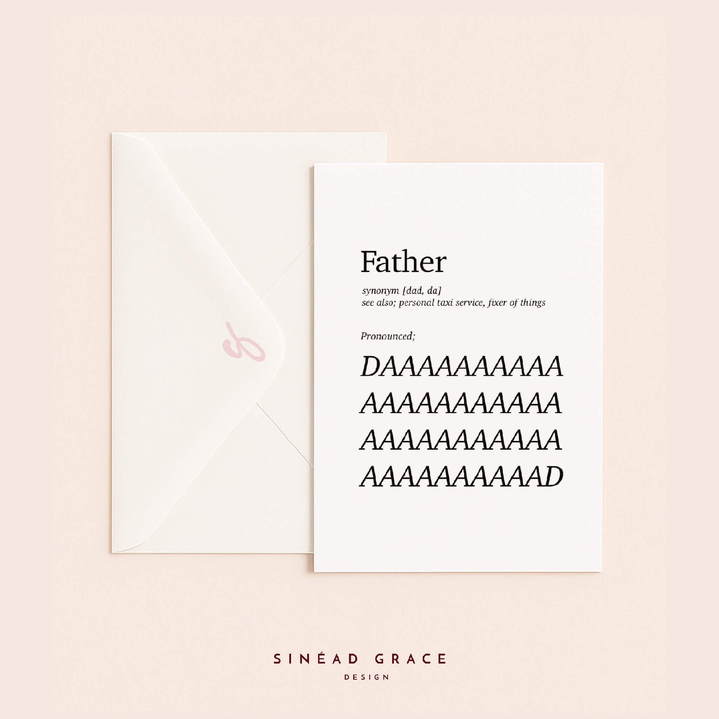 Father Definition Card