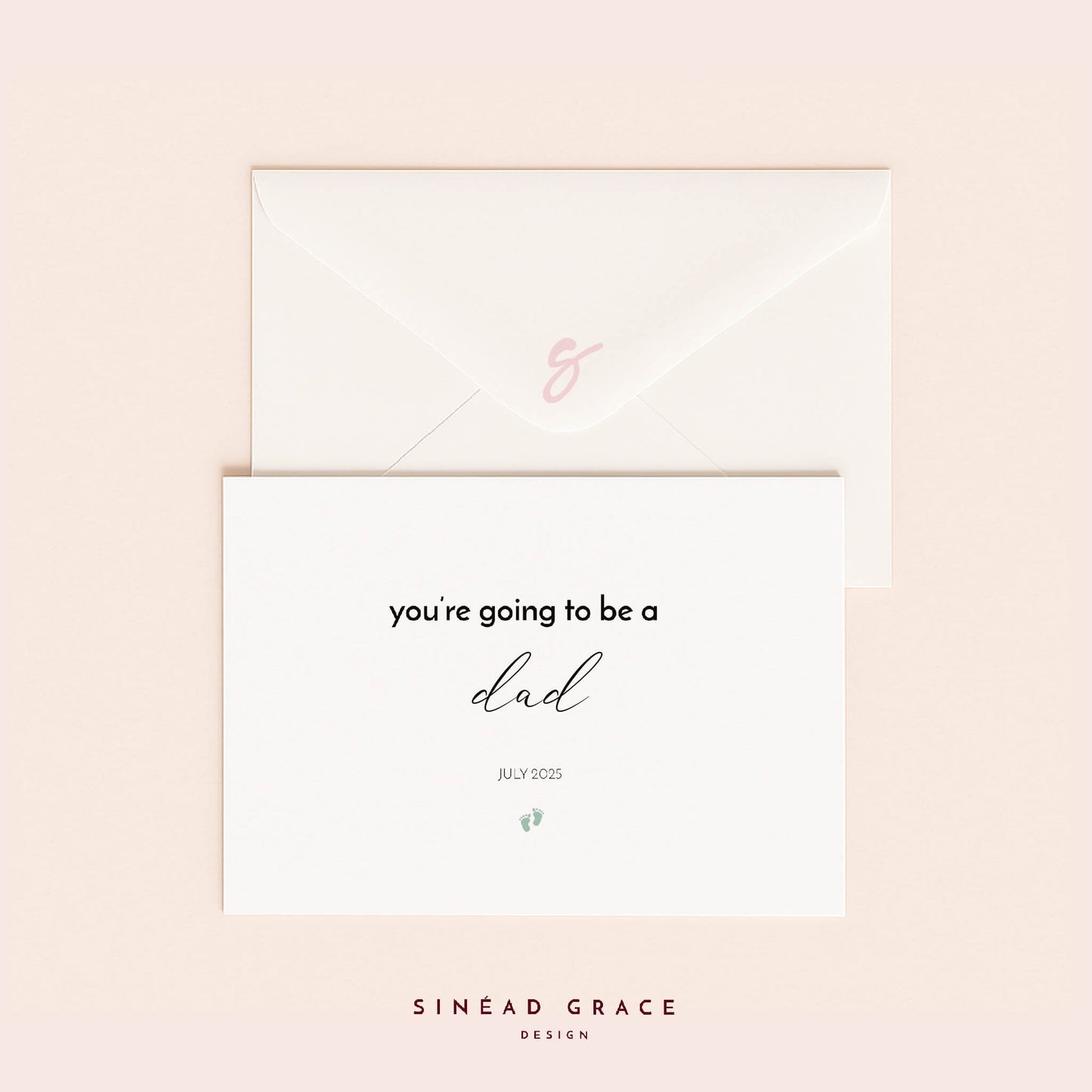 You're Going To Be Baby Announcement Card
