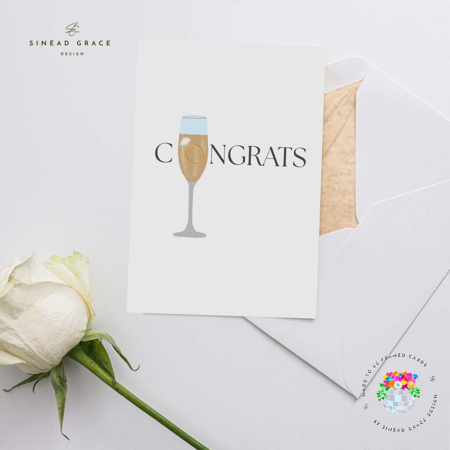 Congrats Engagement Card