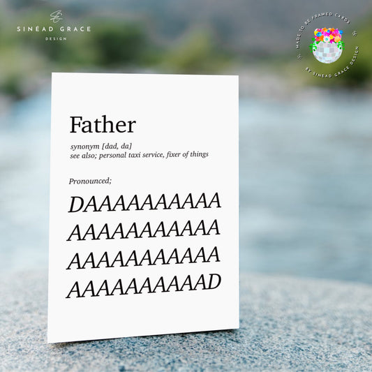 Father Definition Card