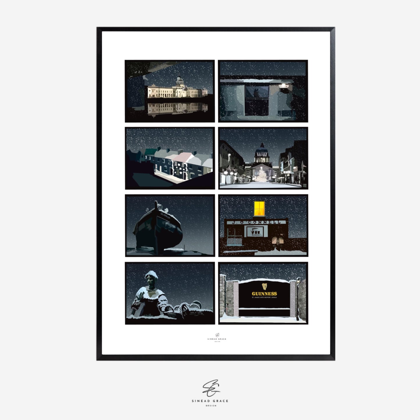 A Very Guinness Christmas Print