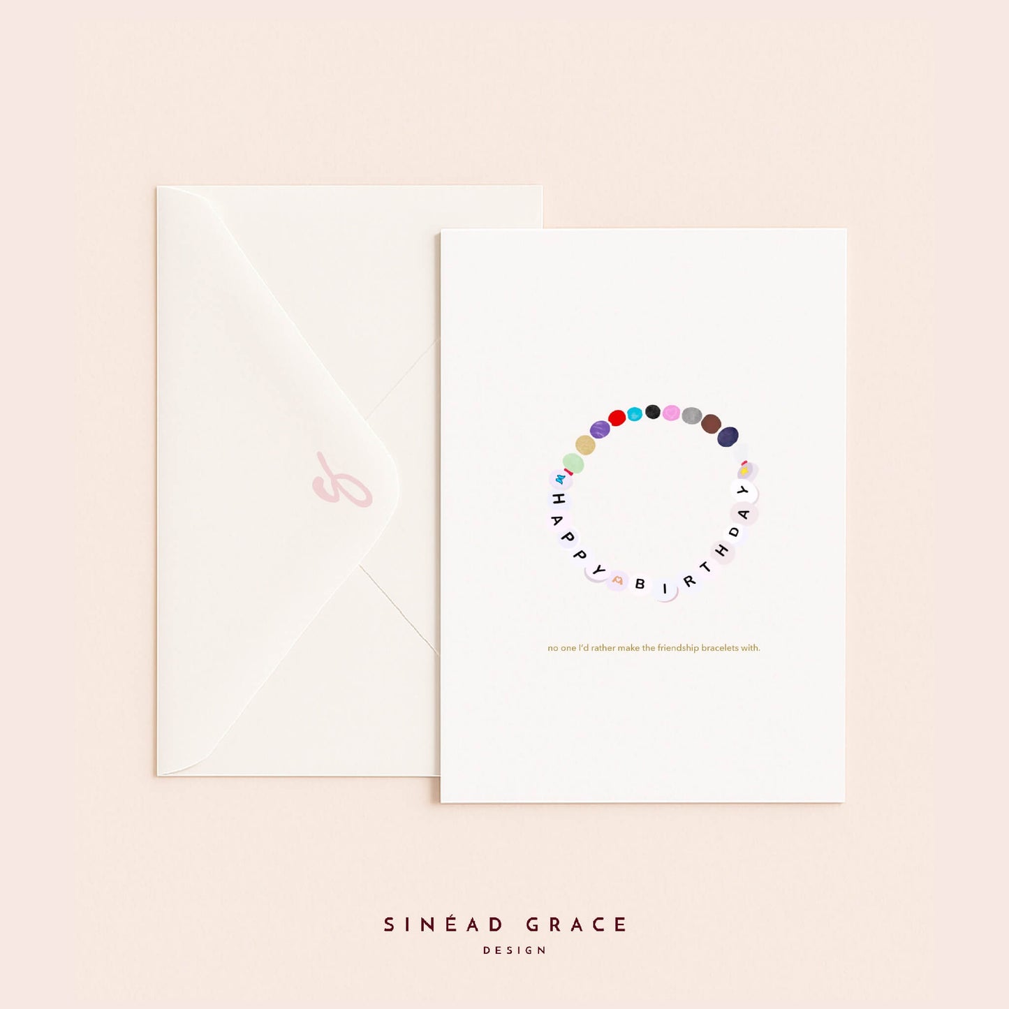 Friendship Bracelet Birthday Card