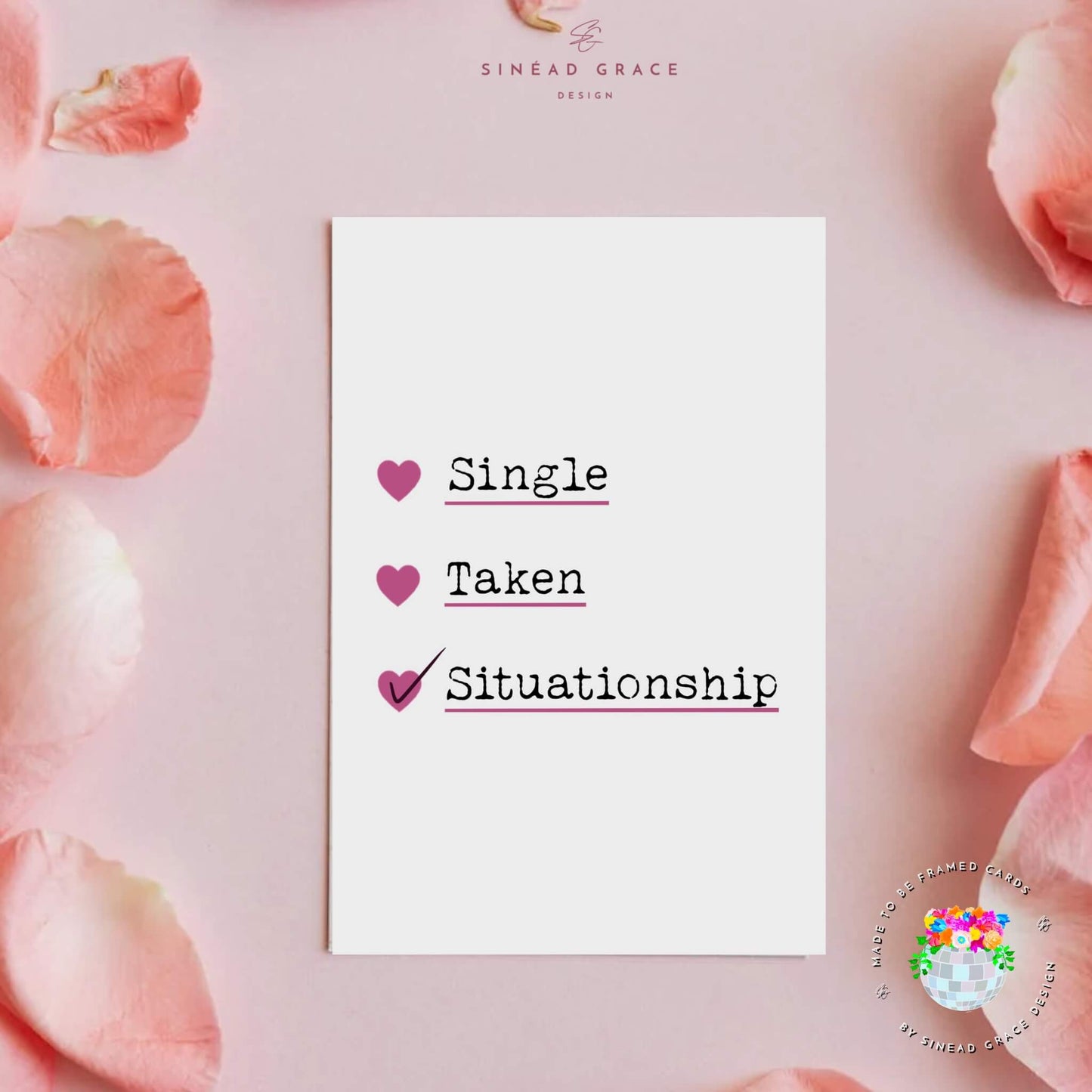 Situationship Valentines Day Card