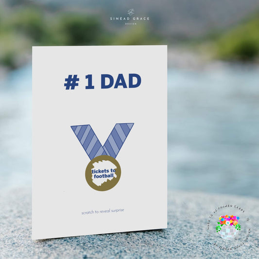 Dad Medal Scratch Card