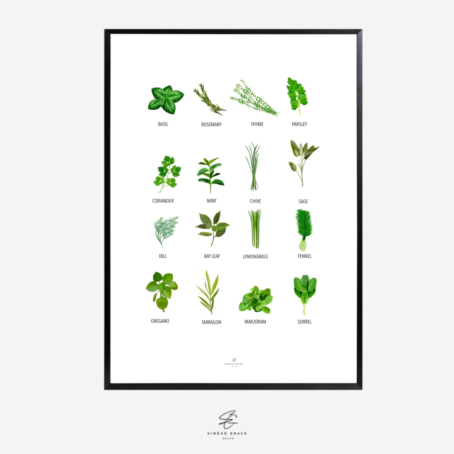 Herbs Kitchen Print